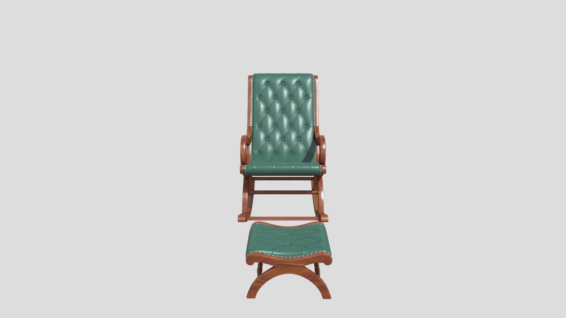 rocking chair - 3D model by Krithikahari [8dcef15] - Sketchfab
