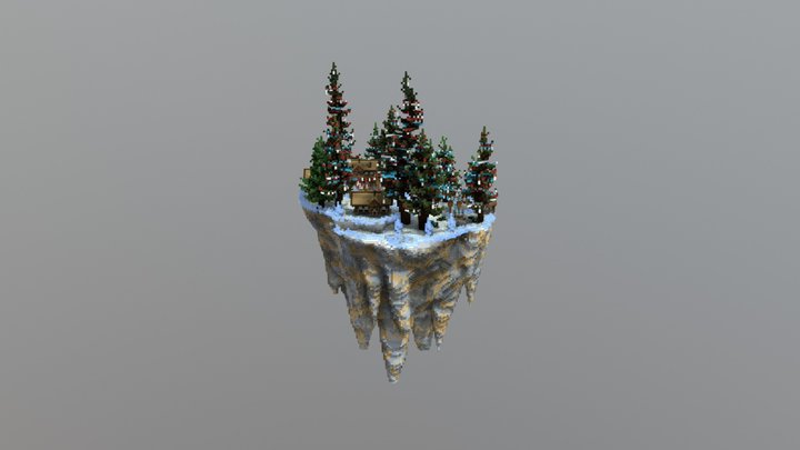 SkyParadise Spawn 3D Model