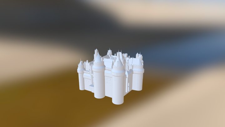 Pierrefonds Chateau 3D Model
