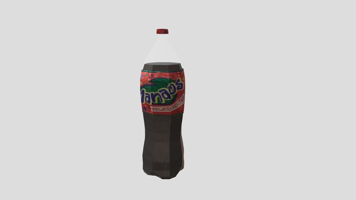 Manaos Cola Arg Lowpoly 3D Model