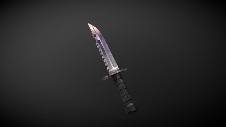 M9 Bayonet 3D Model