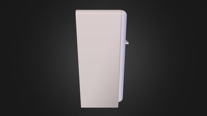 Refrigerator Smeg - FAB28RDB 3D Model