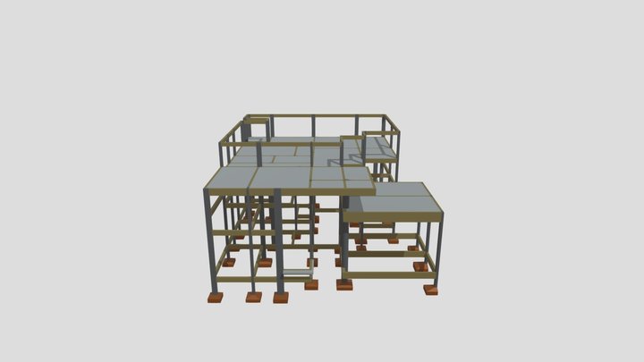 Projeto Estrutural Wanderval Oliveira 3D Model