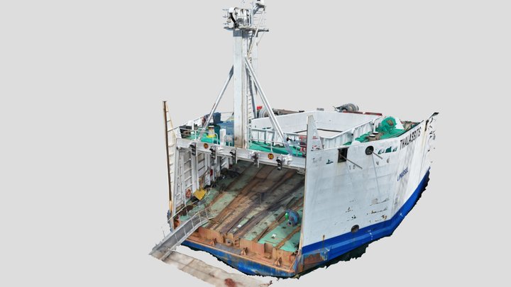 Thalassitis Ship 3D Model