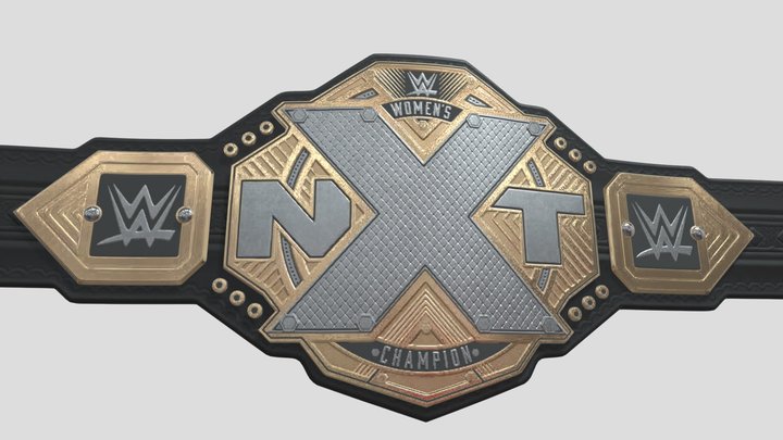 WWE - NXT WOMENS CHAMPION BELT – Modello 3D gratuito STL