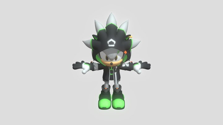 Sonic Rumble - Silver Neon Suit – Modello 3D gratuito STL