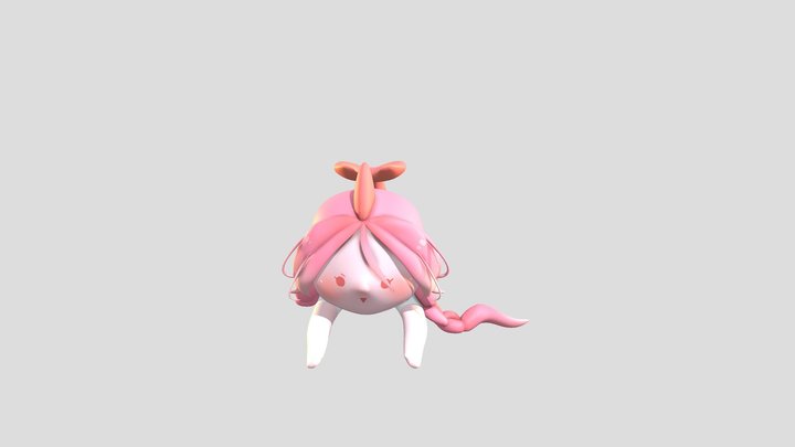 Plaikluen Chibi 3D Model