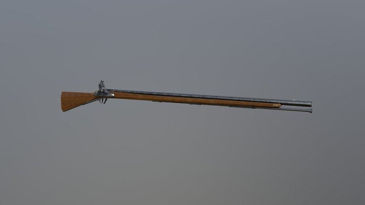 Musket 3D Model