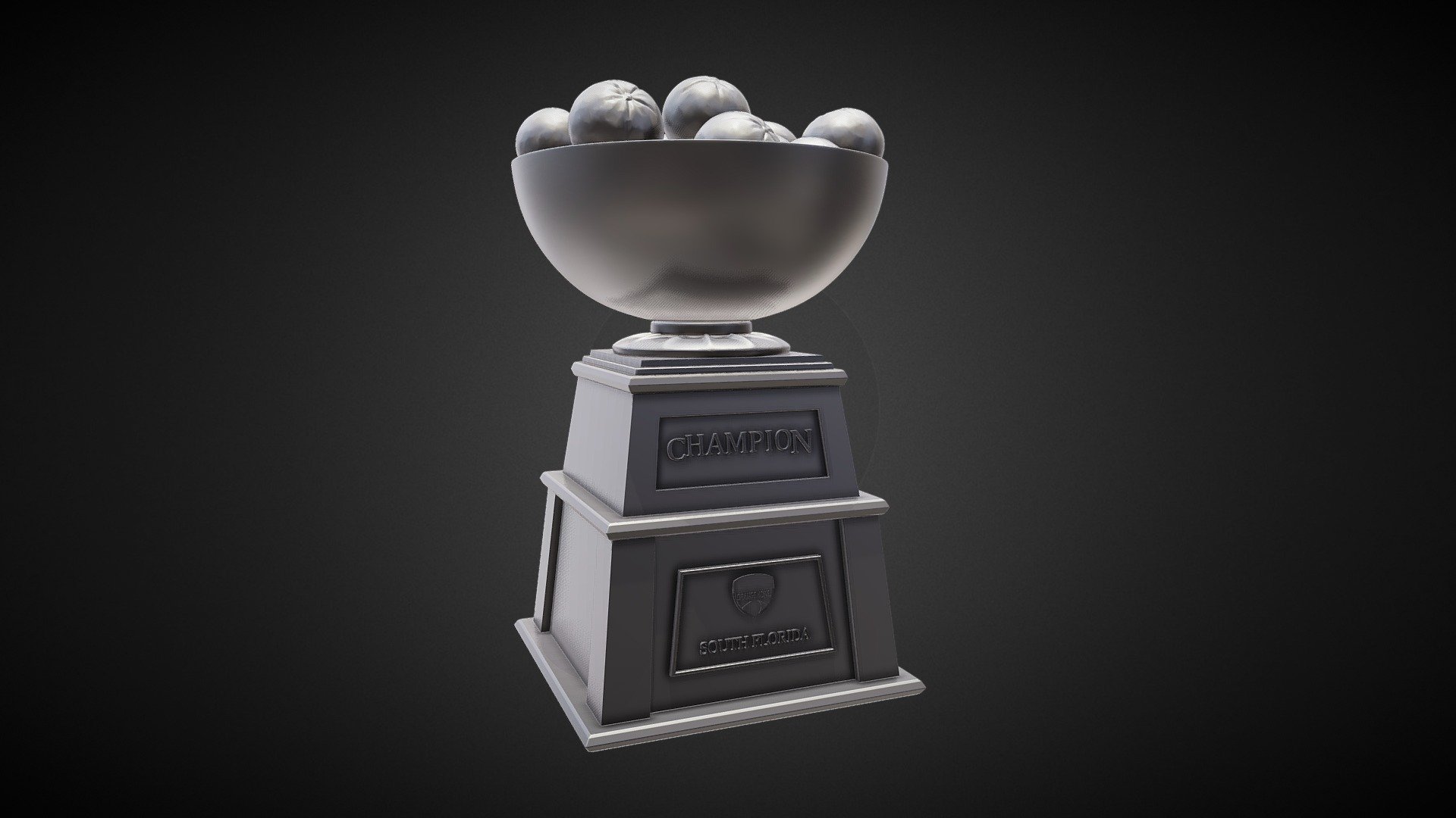 Orange Bowl Trophy - Buy Royalty Free 3D model by LucasGnR [8dd6610 ...