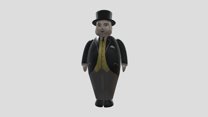 Sir Topham 3D Model