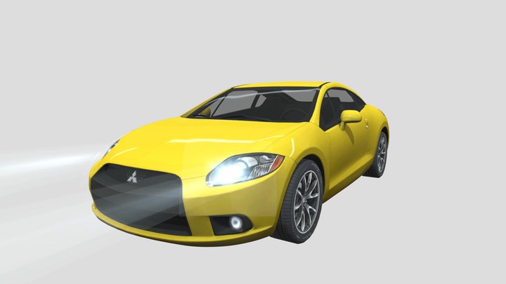 mitsubishi eclipse – Modello 3D gratuito STL