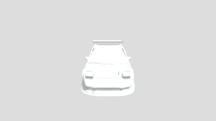 ACURA NSX TWIN TURBO 1991 3D Model