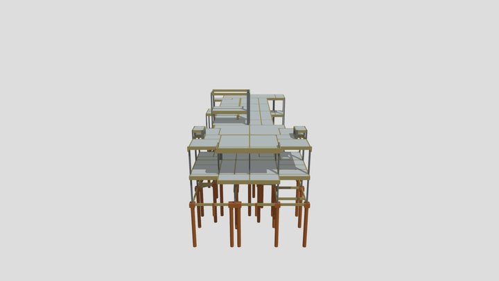Projeto Estrutural Márcio - ProjCom 3D Model
