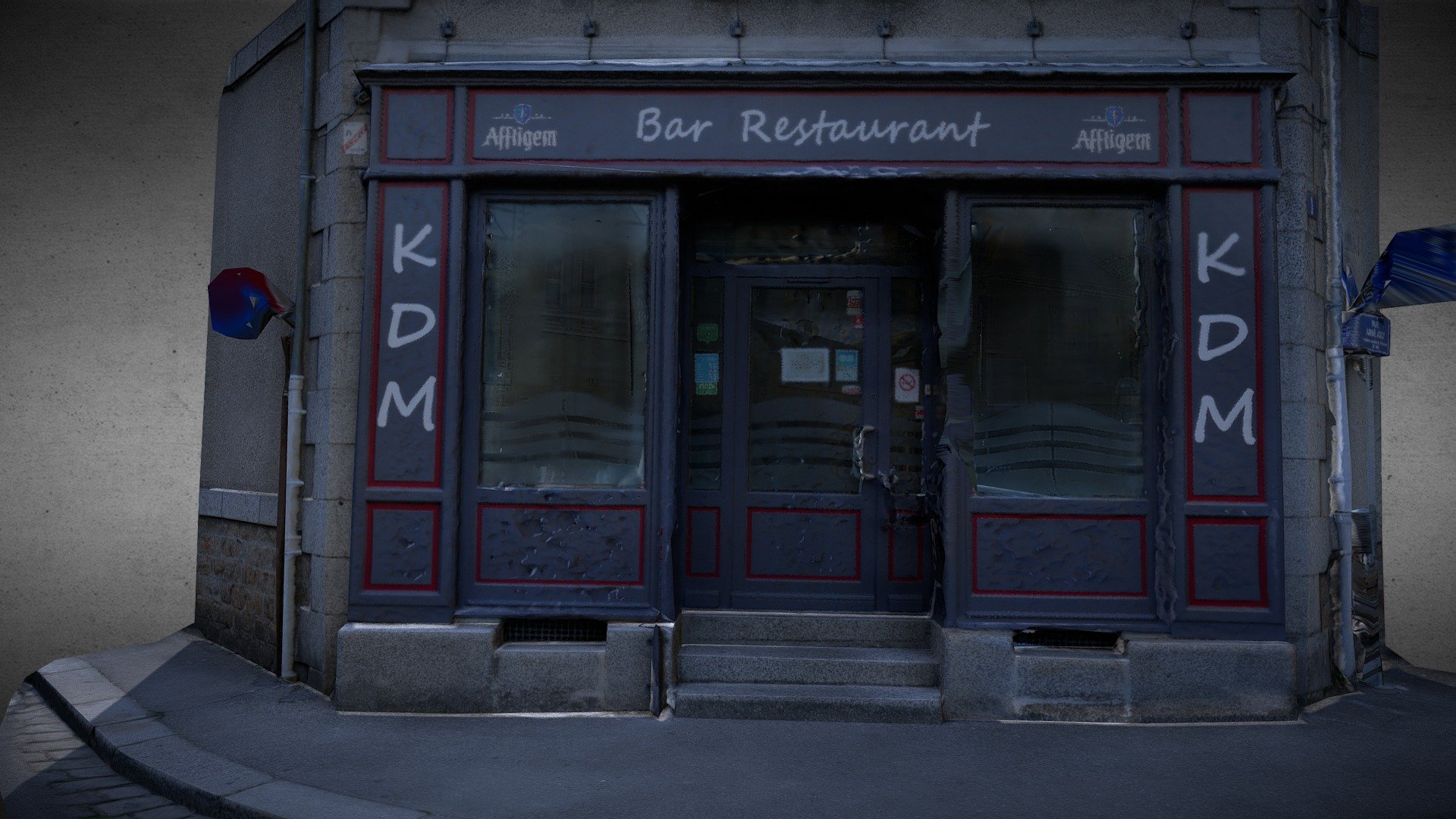 noxfcna - KDM - Bar - Restaurant  (Retopology)