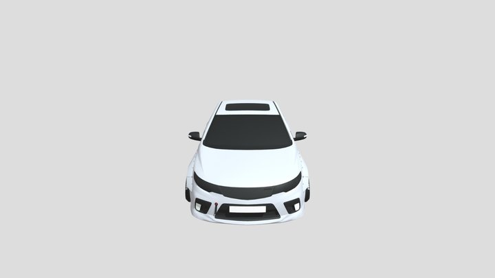 KIA-Forte-Koup Widebody scale 1-35 for3Dprinting