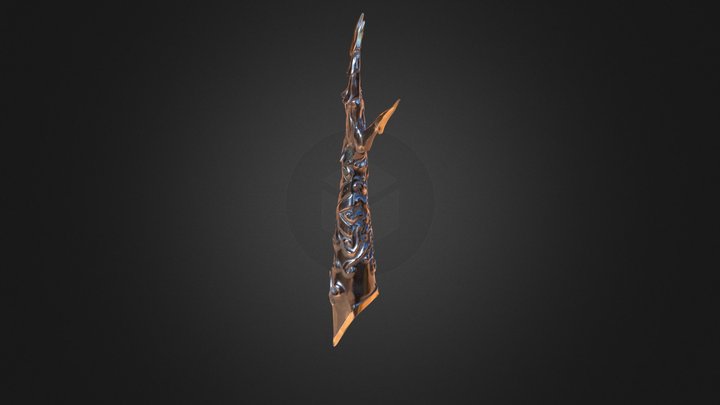 Writer's Gauntlet 3D Model