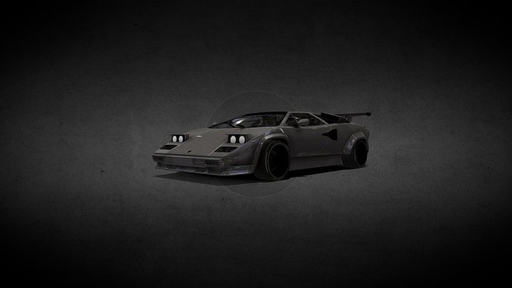 Lamborghini_countash_p500_v3 3D Model