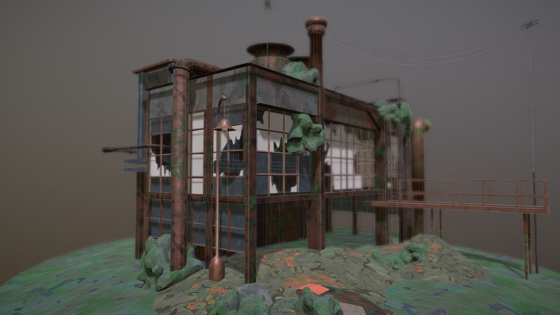 Factory 2 - 3D model by kkristysk [8ddb631] - Sketchfab