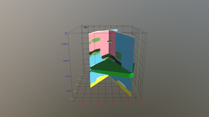 Plume > 1.0 and Slices 3D Model