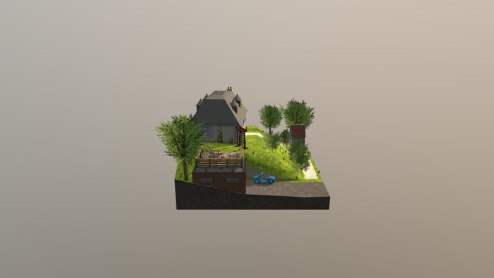 1DAE21_Mathias_Radder_Diorama 3D Model