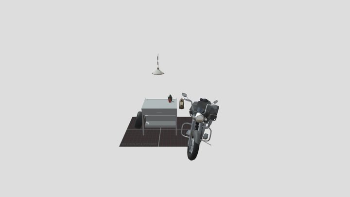 Five Finished Props - By The Lake 3D Model
