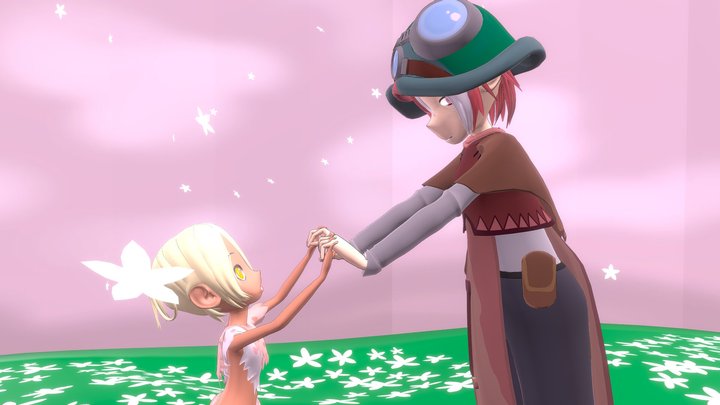 Vueroeruko and Irumyuui 3D Model