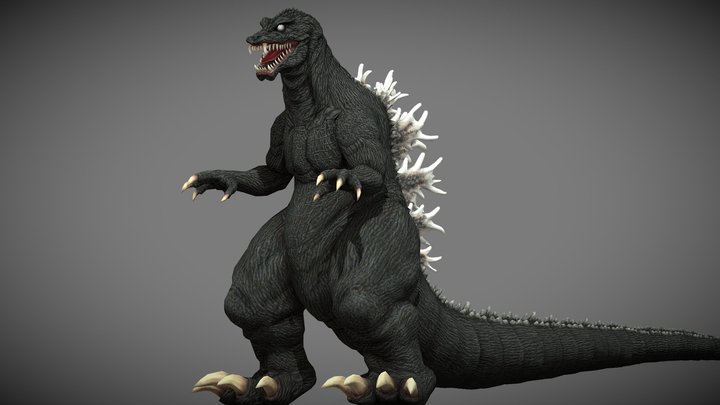 ByNEET's GMK Godzilla 2001 – Modello 3D gratuito STL