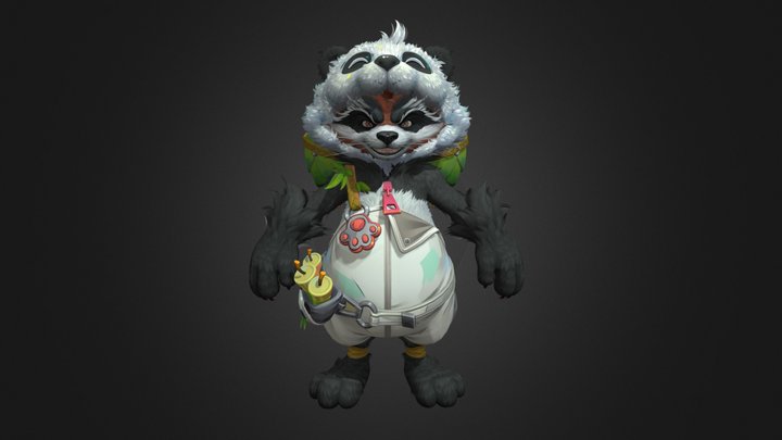 Rocket Racoon Giants Panda – Modèle 3D gratuit STL