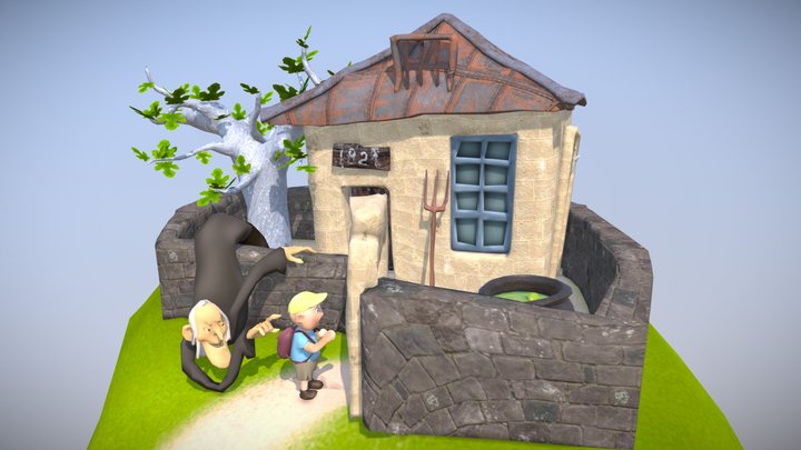 spooky 3D Model