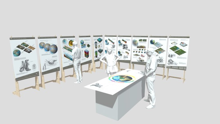 Exposition Orogénèse du Moucherotte 3D Model