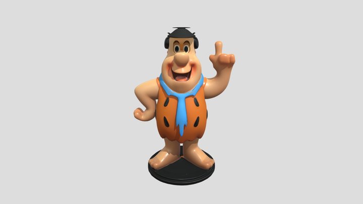 THE FLINTSTONES 3D MODEL 3D Model