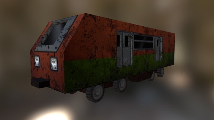 [Subway Station: Juanacatlán] Train 3D Model