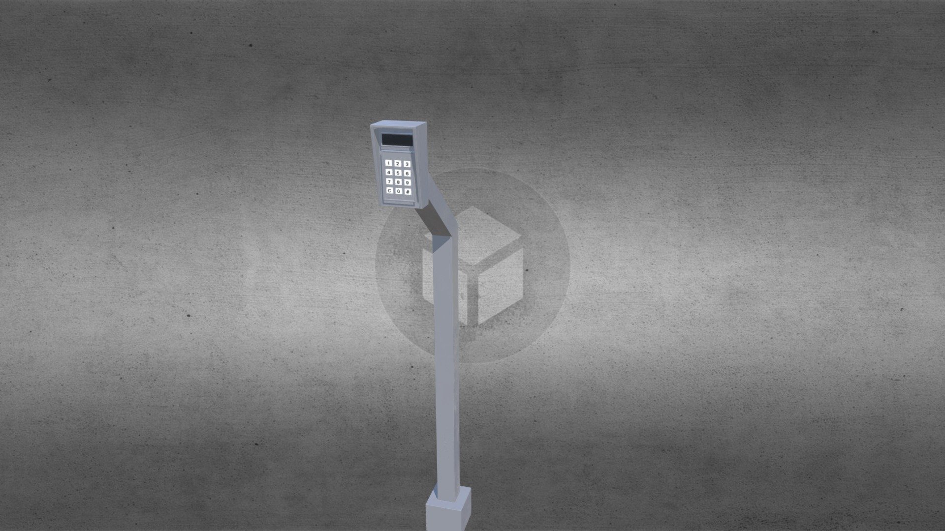 Vehicle Gate Access Contol Panel