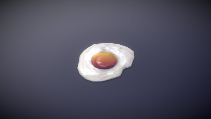 FRIED EGG PBR | GAME ASSET