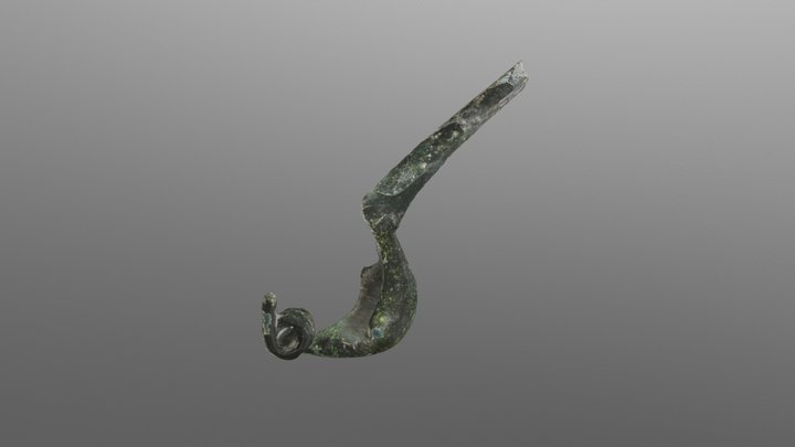 Bronze Pin 3D Model