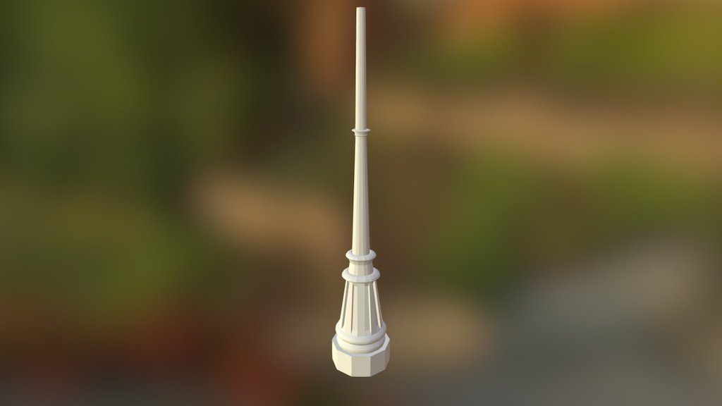 Streetlight Base - 3D model by the-art-gamer [8de40a7] - Sketchfab