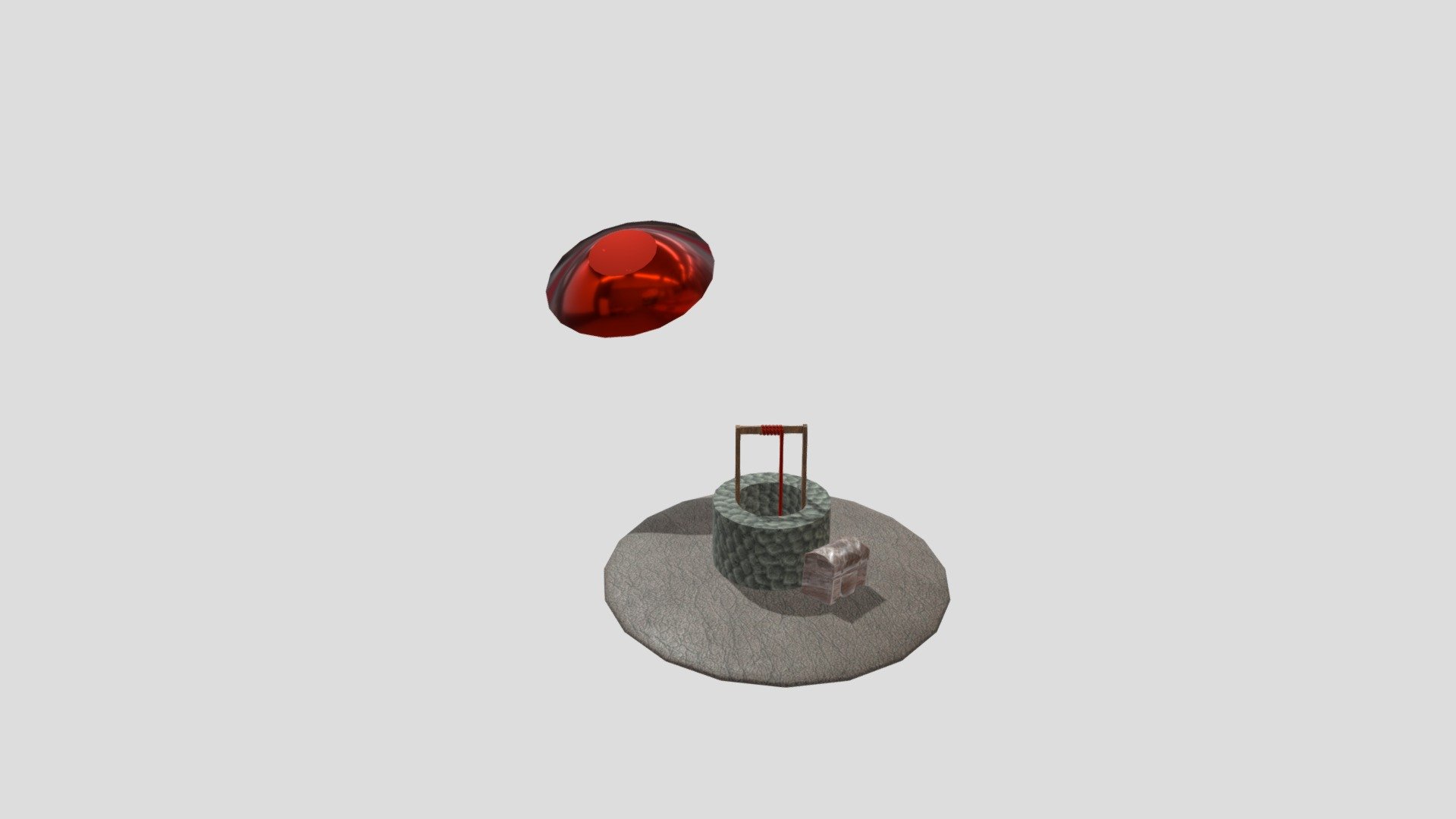 Textured well - 3D model by Sneeezypig [8de4720] - Sketchfab