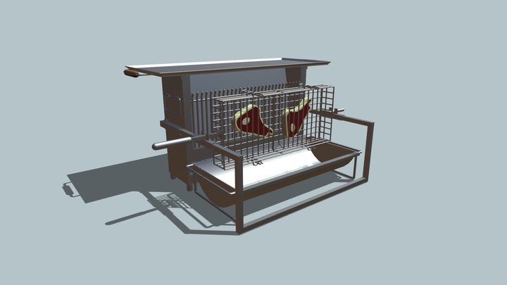 SPIT-ROAST SP600CDB Plancha 3D Model
