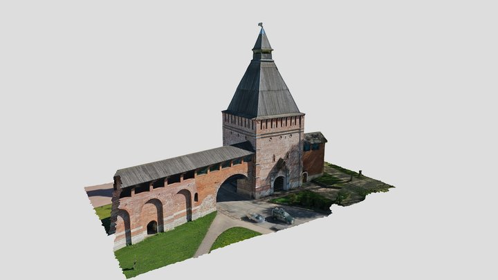 Башня Никольская, г. Смоленск 3D Model