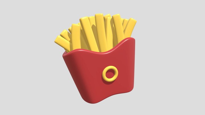 French Fried Potatoes – Free 3D Model STL
