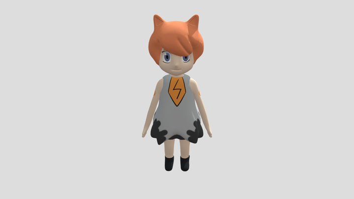 Personaje_Low 3D Model