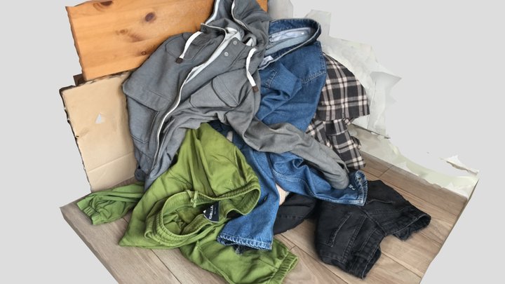 PILE OF CLOTHES-3 3D Model