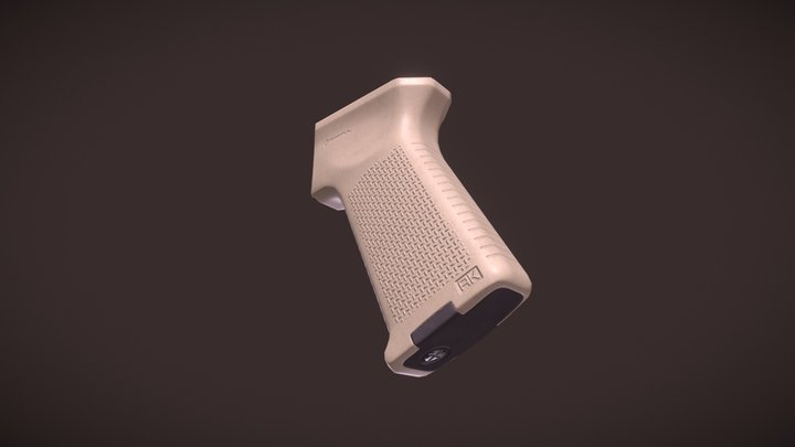 Рукоятка Magpul для АК 3D Model