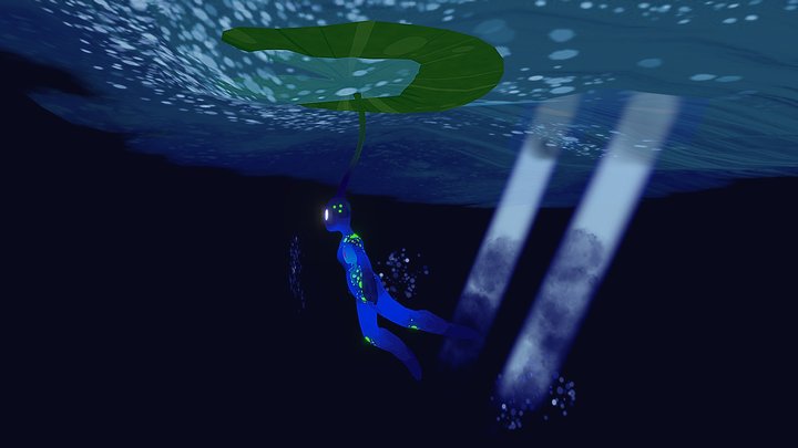 Wodnica - Water Spirit 3D Model