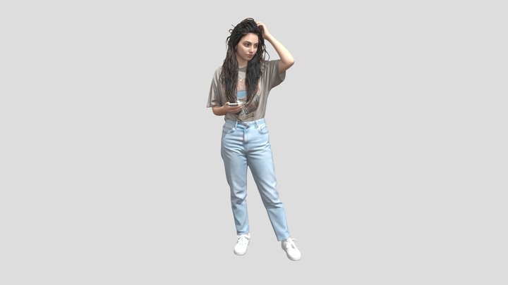 Casual Confidence – Kostenloses 3D-Modell STL
