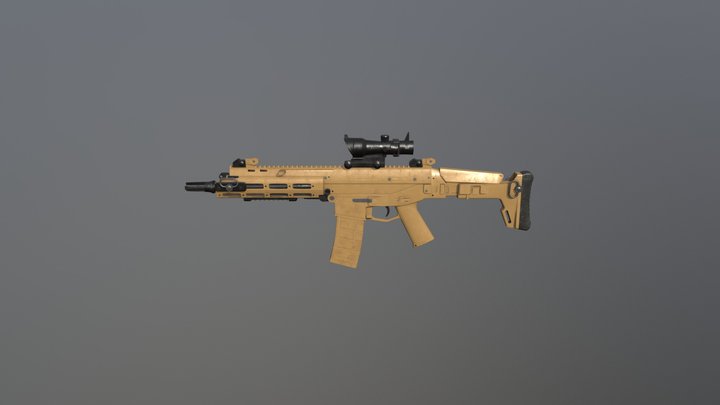 Gun Remington ACR 3D Model