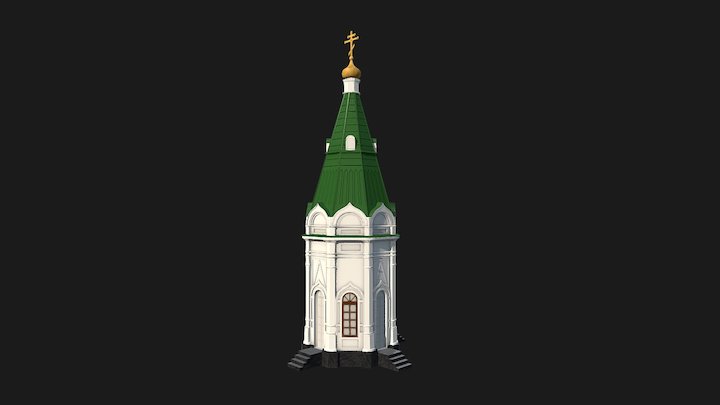 The Paraskeva Pyatnitsa chapel 3D Model