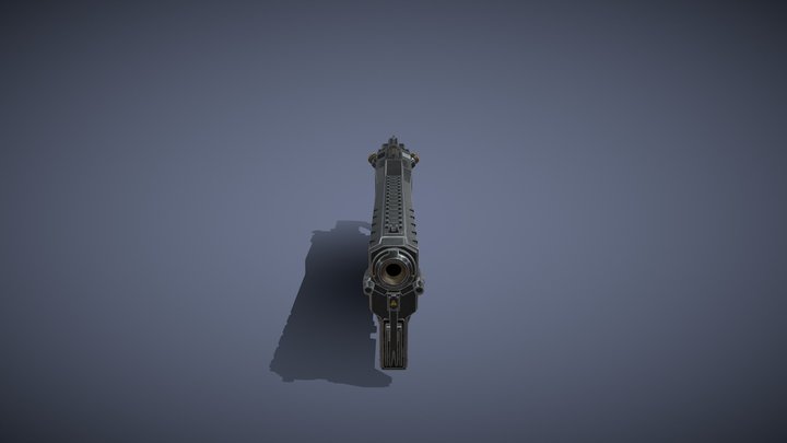 Rifle C-14 Impaler 3D Model