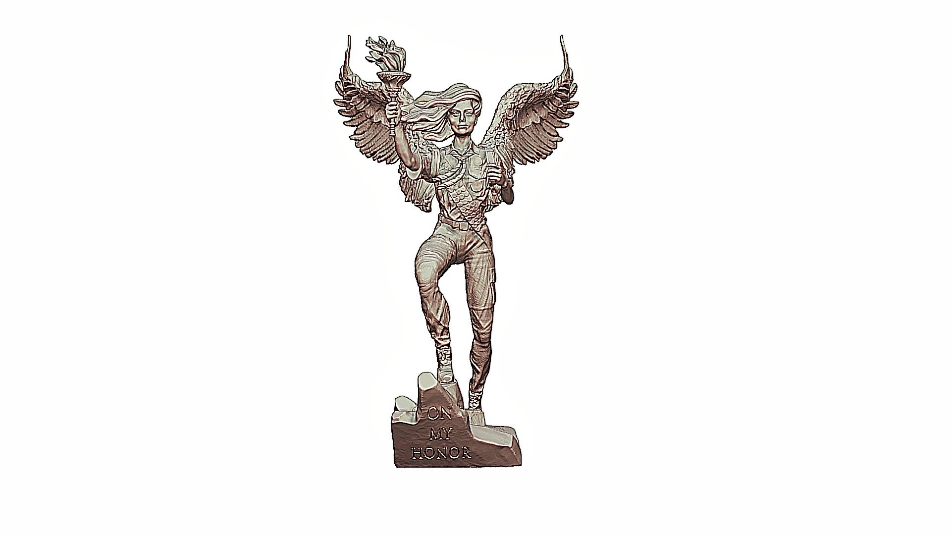 Ascendant (maquette) Eagle popular Figurine