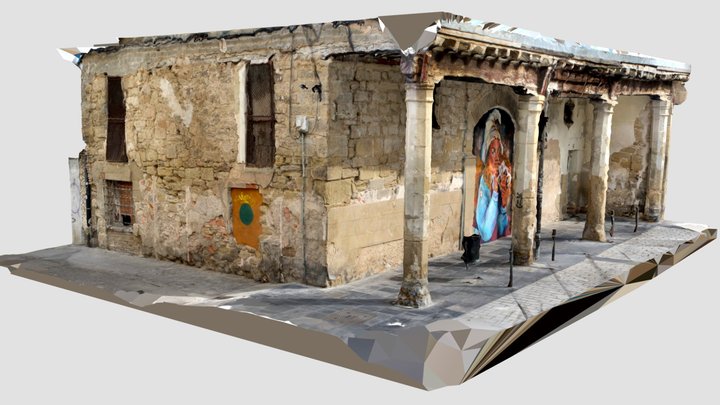 Fachada Graffiti - Logroño, La Rioja 3D Model